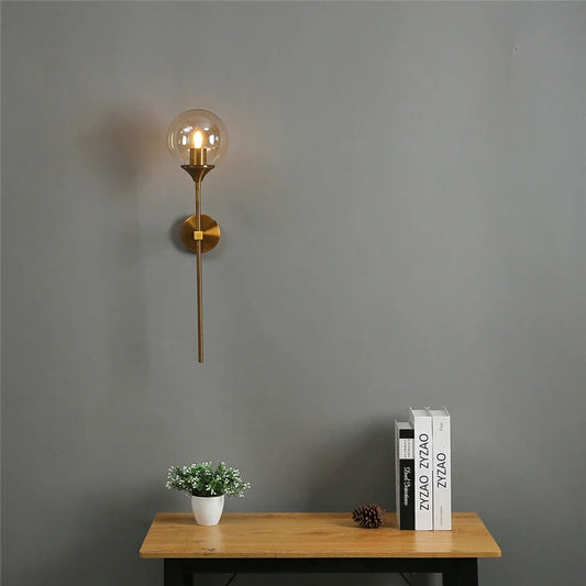 Nordic Modern Long Arm LED Wall Lamp for Bedroom and Living Room