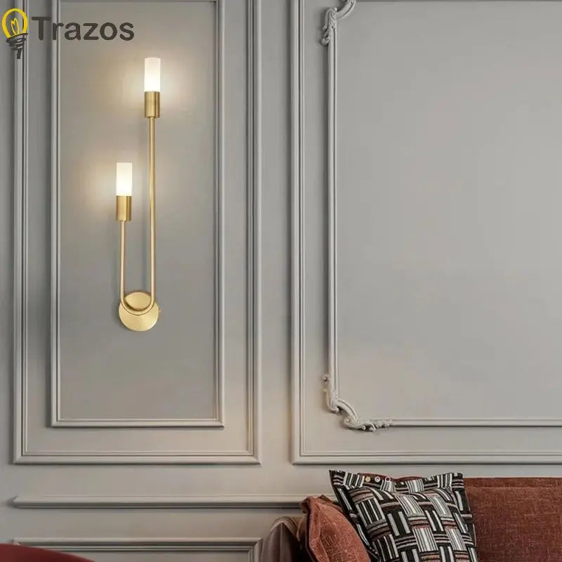 Nordic Luxury LED Wall Lamp for Living Room, Bedroom & Hallways