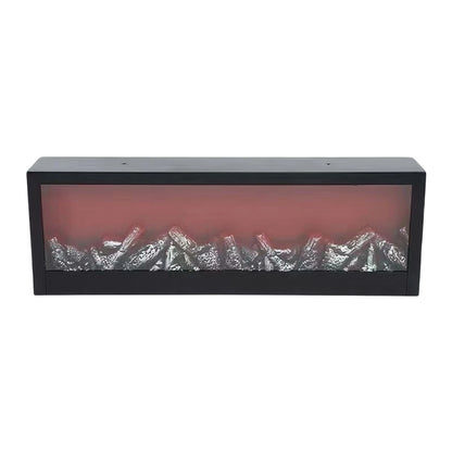 LED Simulated Flame Fireplace Lamp – Retro Decorative Light