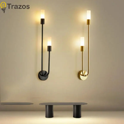 Nordic Luxury LED Wall Lamp for Living Room, Bedroom & Hallways