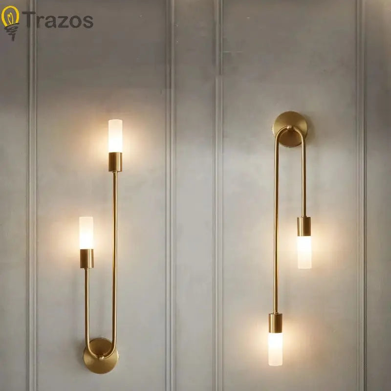 Nordic Luxury LED Wall Lamp for Living Room, Bedroom & Hallways